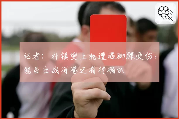 记者：朴镇燮上轮遭遇脚踝受伤，能否出战海港还有待确认